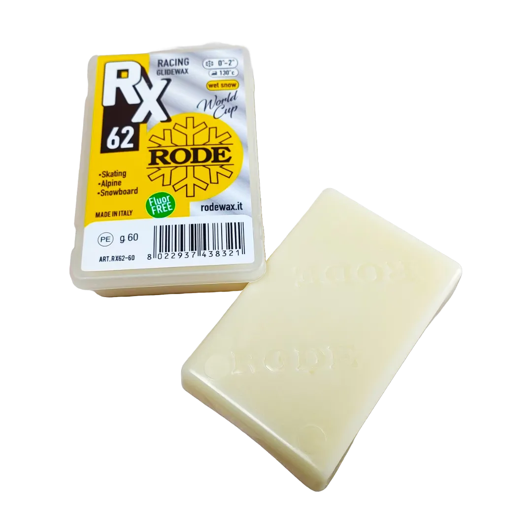 Rode RX62 Old Snow WC Glider Yellow Melt Wax (0C/-2C)