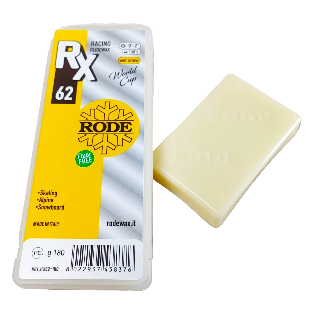 Rode RX62 Old Snow WC Glider Yellow Melt Wax (0C/-2C)