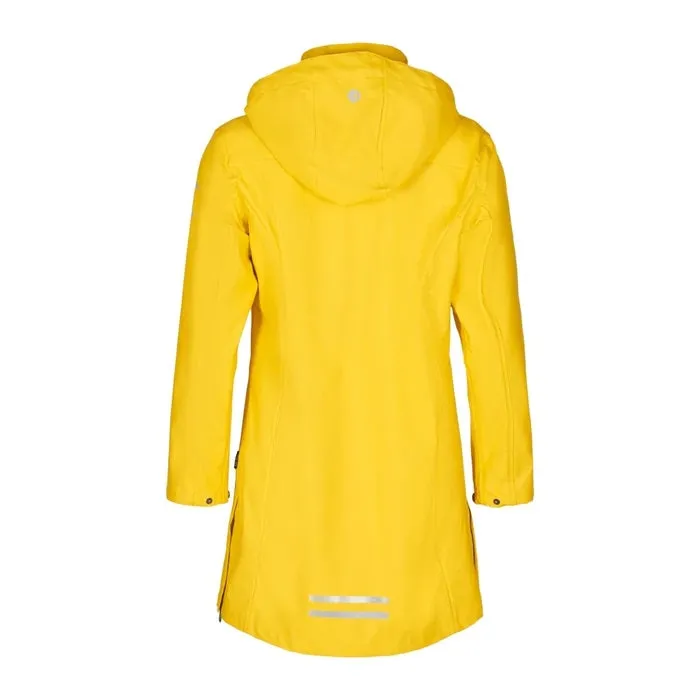 Sea Ranch Womens Brooke Solid Raincoat Yellow