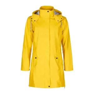 Sea Ranch Womens Brooke Solid Raincoat Yellow