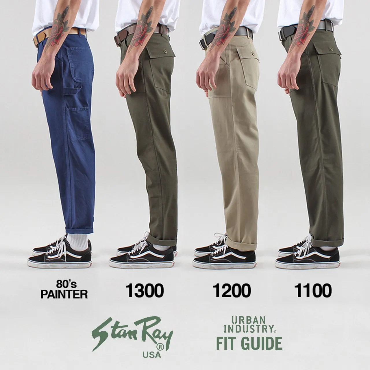 Stan Ray OG Loose Fit Fatigue Pants - 1100 Series