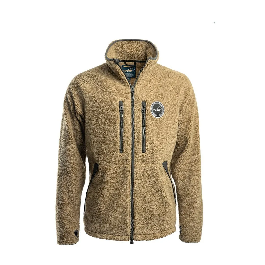 Teddy Pile jacket Unisex (Khaki)