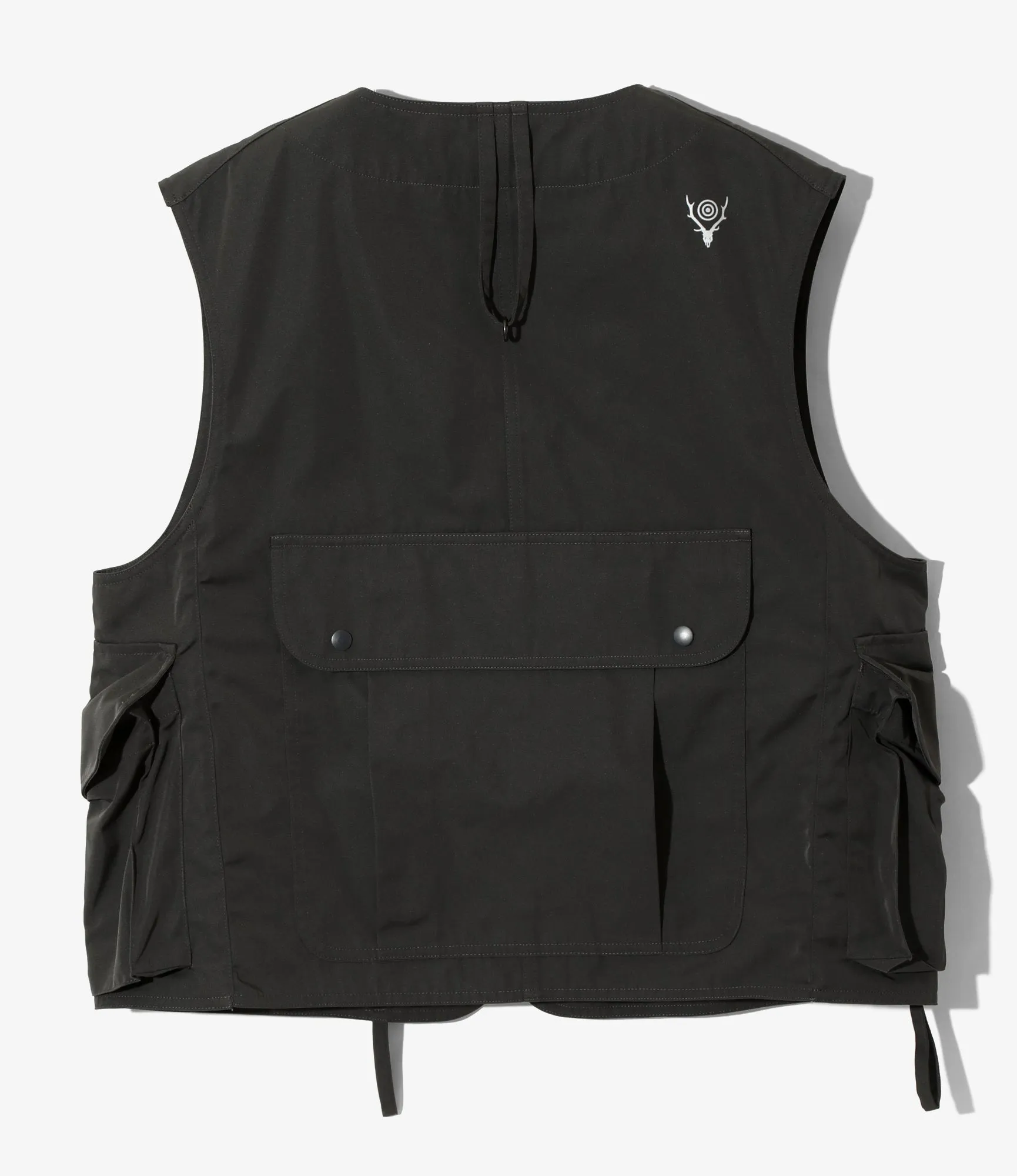 Tenkara Vest - Poly Gabardine - Charcoal