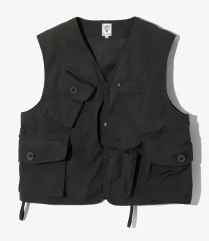 Tenkara Vest - Poly Gabardine - Charcoal