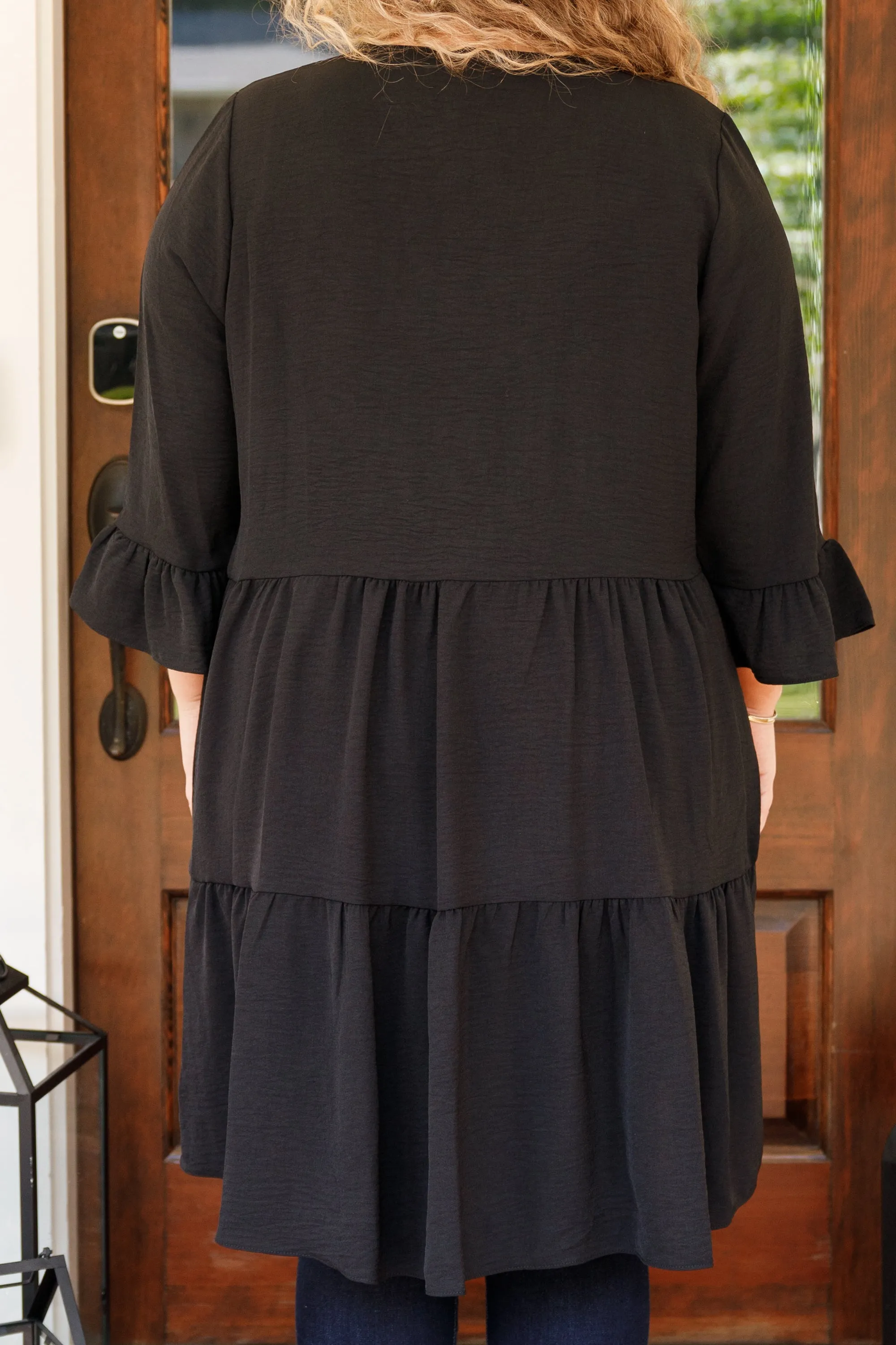 Under The Moon Cardigan, Black