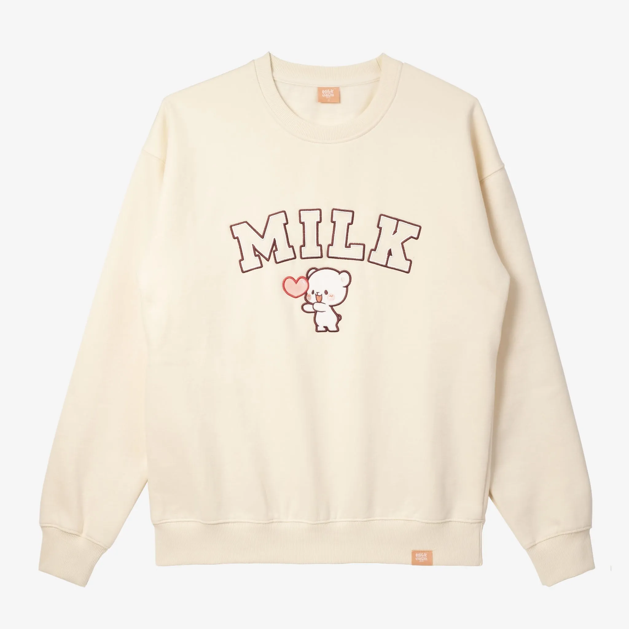 Varsity Crewneck - Milk