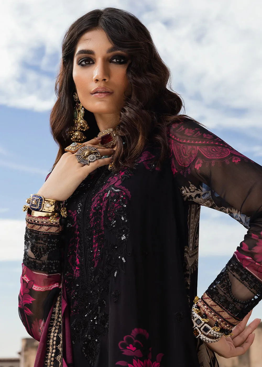 Vasal Luxury Chiffon Collection '24 by Charizma | VSL5-10