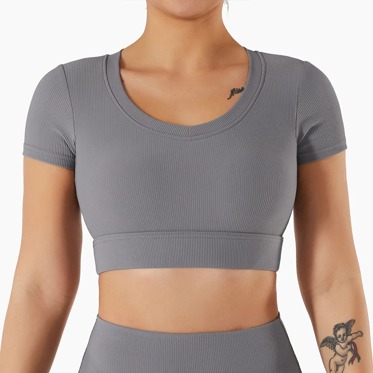 Wholesale Longline Padded Yoga Tank Tops