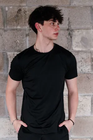 Youth Boys Black Classic Tee