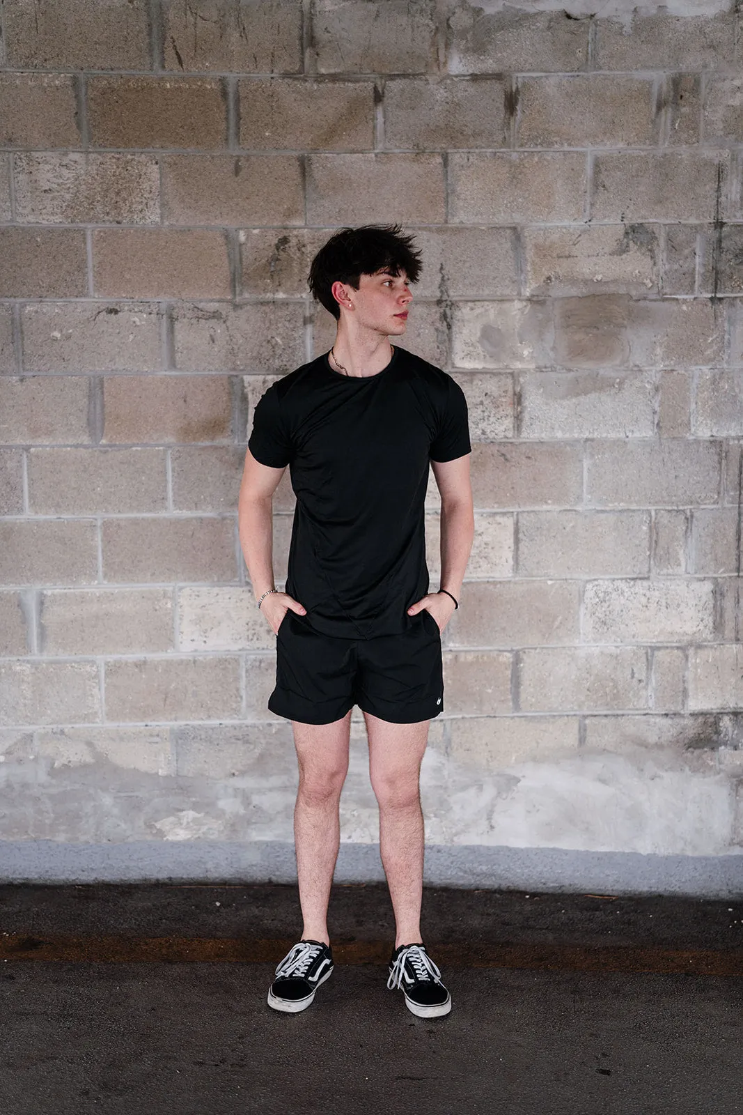 Youth Boys Black Classic Tee